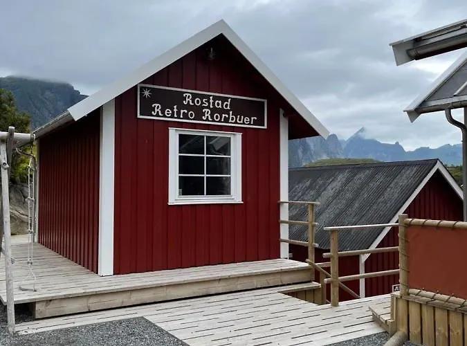 Holiday home Rostad Retro Rorbuer Reine