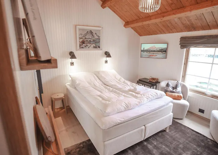 Rostad Retro Rorbuer Tatil Evi Reine